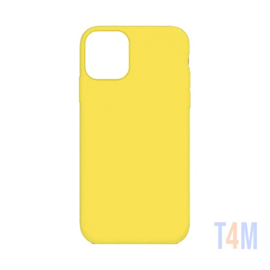 Funda de Silicona para Apple iPhone 12 Pro Max Amarillo